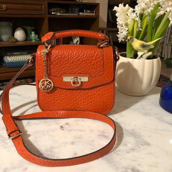 dkny orange bag